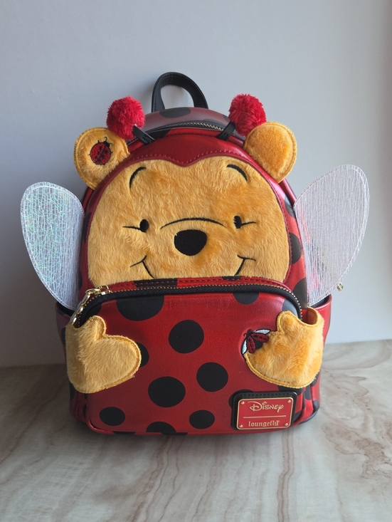 Loungefly Handbags - Loungefly Winnie The Pooh Halloween Ladybug Mini Backback NWT 2024